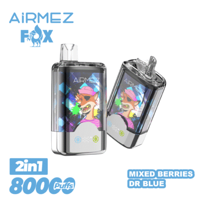 AIRMEZ FOX 2 IN 1 80000 80K PUFFS