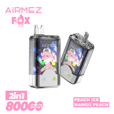 3 AIRMEZ FOX 2 IN 1 80000 80K PUFFS