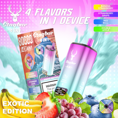 4in1主图710 Stagbar 4IN1 80000 Puffs Disposable Vape
