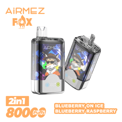 8 AIRMEZ FOX 2 IN 1 80000 80K PUFFS